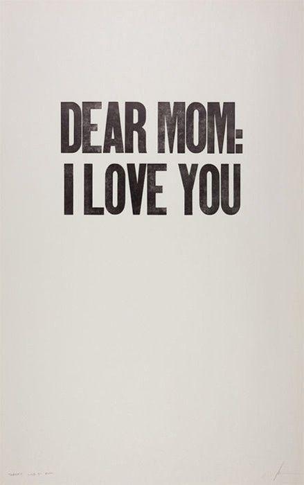 Dear mom