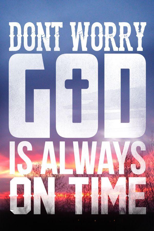 Don’t worry god