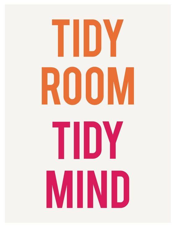 Tidy room