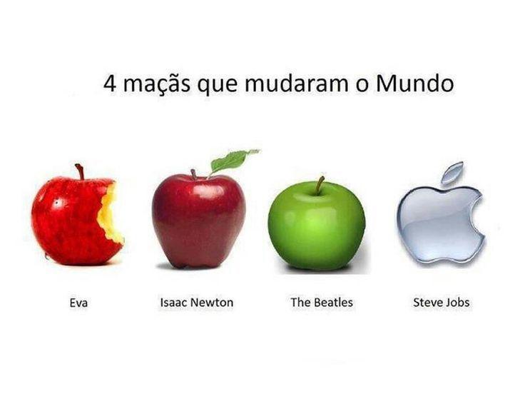 4 maçãs que mudaram