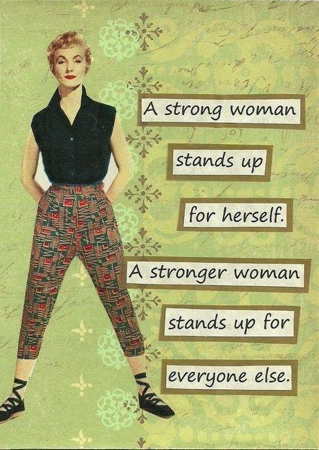 A strong woman