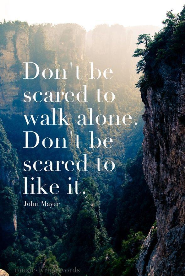 Don’t be scared to