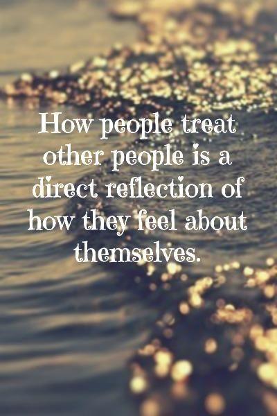 How people treat