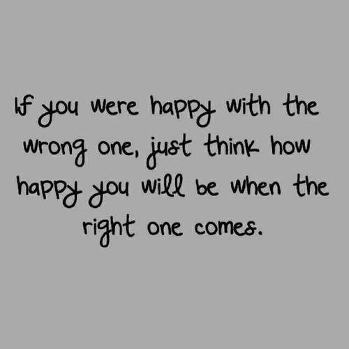 If you were happy