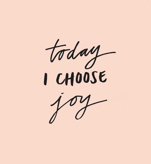 Today I choose