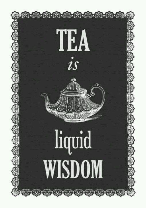 Tea is liquid