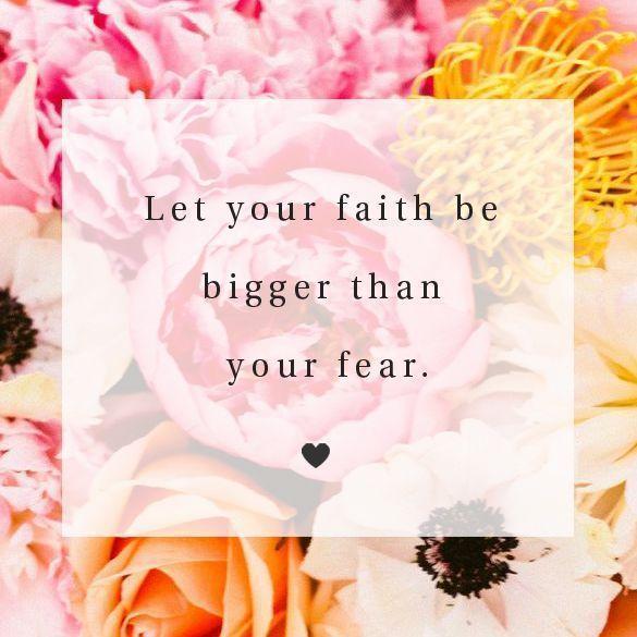 Let your faith