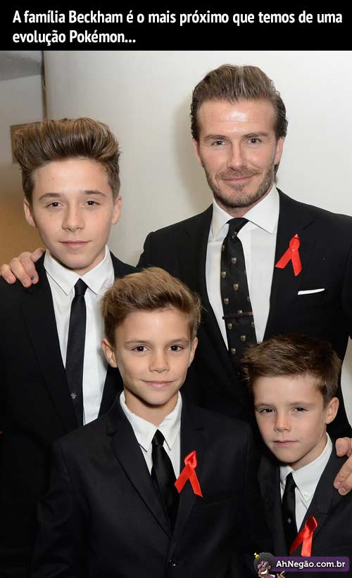 A família Beckham