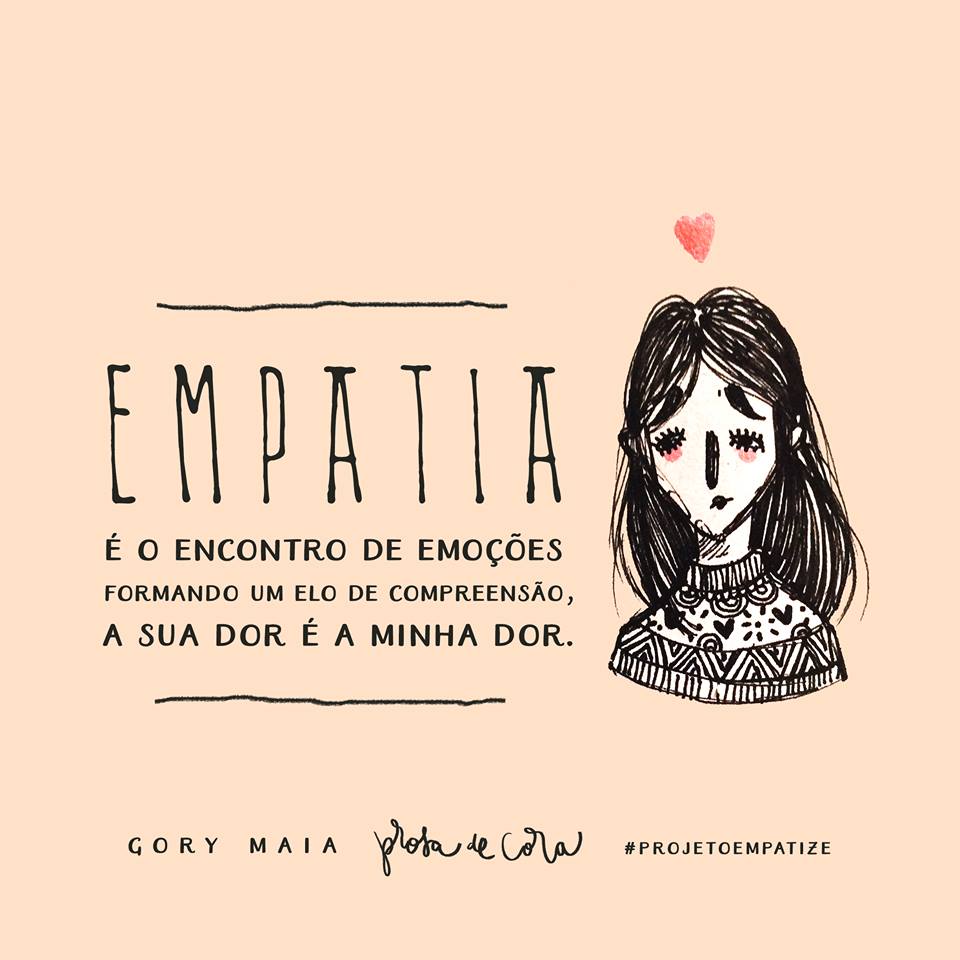 Empatia é o encontro de emoções